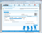 Demande d'absence, interface Web Octime