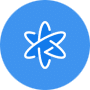 logo-atome-sur-fond-bleu
